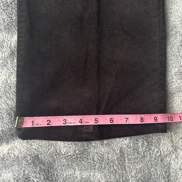 Talbots Signature Boot 5 Pocket in Black Velvet Size 12 EUC - Picture 8 of 8